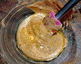A picture of step 4 of Tandoori paneer tikka grilled tortilla wrap.