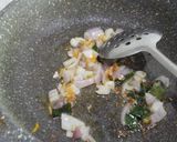 A picture of step 1 of Stuff idli with chutney.