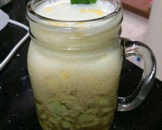 Es cendol alami - Step 5