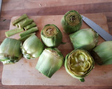 Foto del paso 2 de la receta: Mis alcachofas rellenas