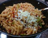 A picture of step 9 of Spiral pasta.