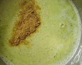 A picture of step 1 of Sprouted moong chilla.