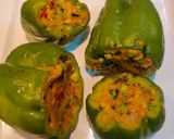 A picture of step 8 of Bharwa Capsicum(Stuffed Bell Peppers).