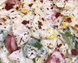 A picture of step 6 of White Sauce Pasta.
