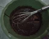 Fudge Brownies Teflon (tanpa mixer,tanpa oven takaran sendok) langkah memasak 2 foto
