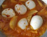 Foto langkah ke 4 dari resep Sambal Telur Rebus dan Kentang.