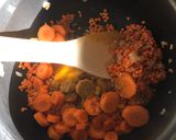Rotes Linsen-Daal Rezeptschritt 2 Foto