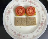 A picture of step 4 of Bite Size Healthy Wheat & Oat Bread 🍞 Sandwich.