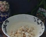 A picture of step 1 of Mini Makhana Dahi Bhalla.