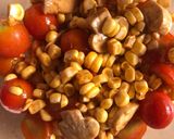 صورة لخطوة 2 من وصفة 🌽 سلطة ذرة حلوة صحية 🌽