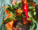 Foto langkah ke 3 dari resep Pepes ikan dan jamur.