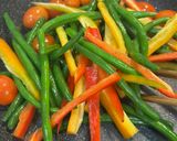 A picture of step 4 of Vegetable Stir-Fry (Vegan).