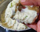 A picture of step 2 of Cabbage Vada.