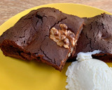 Foto del paso 5 de la receta: Brownieكيك شكلاتى امريكايى با گردو