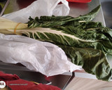 Foto del paso 1 de la receta: Rollitos de acelga con fideos de arroz