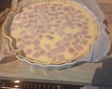 Une image de l'étape 2 de Quiche cervelas.