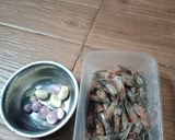 Foto langkah ke 1 dari resep Jjampong bihun merah seafood.