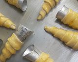 Foto langkah ke 5 dari resep Kue Cum-Cum Fla Coklat Homemade puff pastry.
