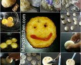 A picture of step 1 of Potato smileys.