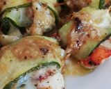 Foto del passaggio 3 della ricetta Involtini di zucchine e gamberoni