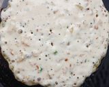 A picture of step 4 of Semolina Pancakes/Bun (Tiffin recipe).