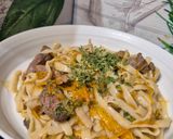 Une image de l'étape 4 de Tagliatelles fraîches thaï au boeuf en cocotte.
