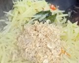 Foto langkah ke 4 dari resep Tumis Pepaya Muda Rebon.