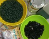Foto langkah ke 1 dari resep Es Susu Kopi Jelly Cincau.