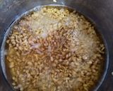 A picture of step 2 of Methi papad sabzi (Fenugreek).