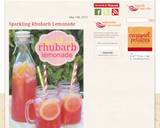 Sparkling Cherry Rhubarb Lemonade recipe step 1 photo