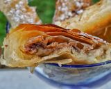 Φωτογραφία βήματος 6 της συνταγής Ρολά Μπακλαβά με Σταφίδες
