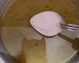 A picture of step 4 of Pani puri with saunth ka pani.