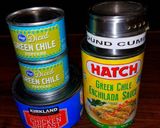A picture of step 1 of Mike's 5 Minute Smothered Green Chili Chicken Burritos.