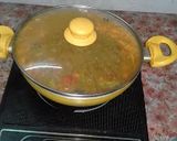 A picture of step 5 of Masoor Dal Sambhar with Pressure Cooker.