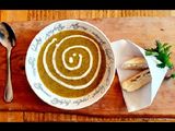Crema de verduras de mi huertita invernal