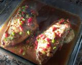 Foto del paso 7 de la receta Pechuga de pollo asada con pimiento y mostaza