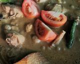 Gambar langkah 5 resipi Ayam masak kurma.