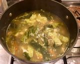 A picture of step 6 of Rough Chop Cabbage and White Bean Soup.