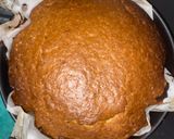 A picture of step 4 of Vanilla sponge cake.