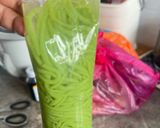 Gambar langkah 3 resipi Agar-Agar Cendol Gula Anau.