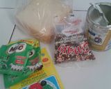 Foto langkah ke 1 dari resep Puding agar milo.
