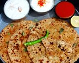 आलू पराठा (Aloo Paratha recipe in hindi) रेसिपी चरण 4 फोटो