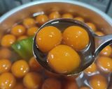 Foto langkah ke 4 dari resep Bubur Candil Ubi Kuning/Kolak Biji Salak.