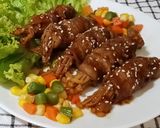 Foto langkah ke 4 dari resep 536. Jamur Enoki Beef Roll.