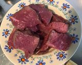 Une image de l'étape 14 de Bœuf juste saisi aux arachides, fruits et gingembre.