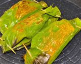 Foto langkah ke 5 dari resep Nasi Bakar Tongkol Suwir Kemangi Pedas.