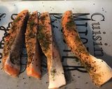 Une image de l'étape 4 de Pavés de saumon à l aneth et nigelle.