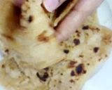 A picture of step 4 of Moroccan Msemmen.