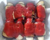 A picture of step 3 of Involtini di Melanzane.