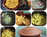 A picture of step 1 of Pumpkin gojju.